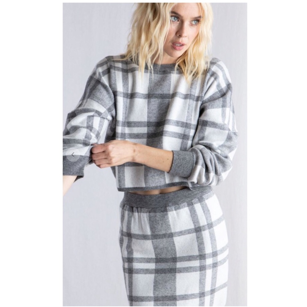 NWT Sweater Set Top and Mini Skirt